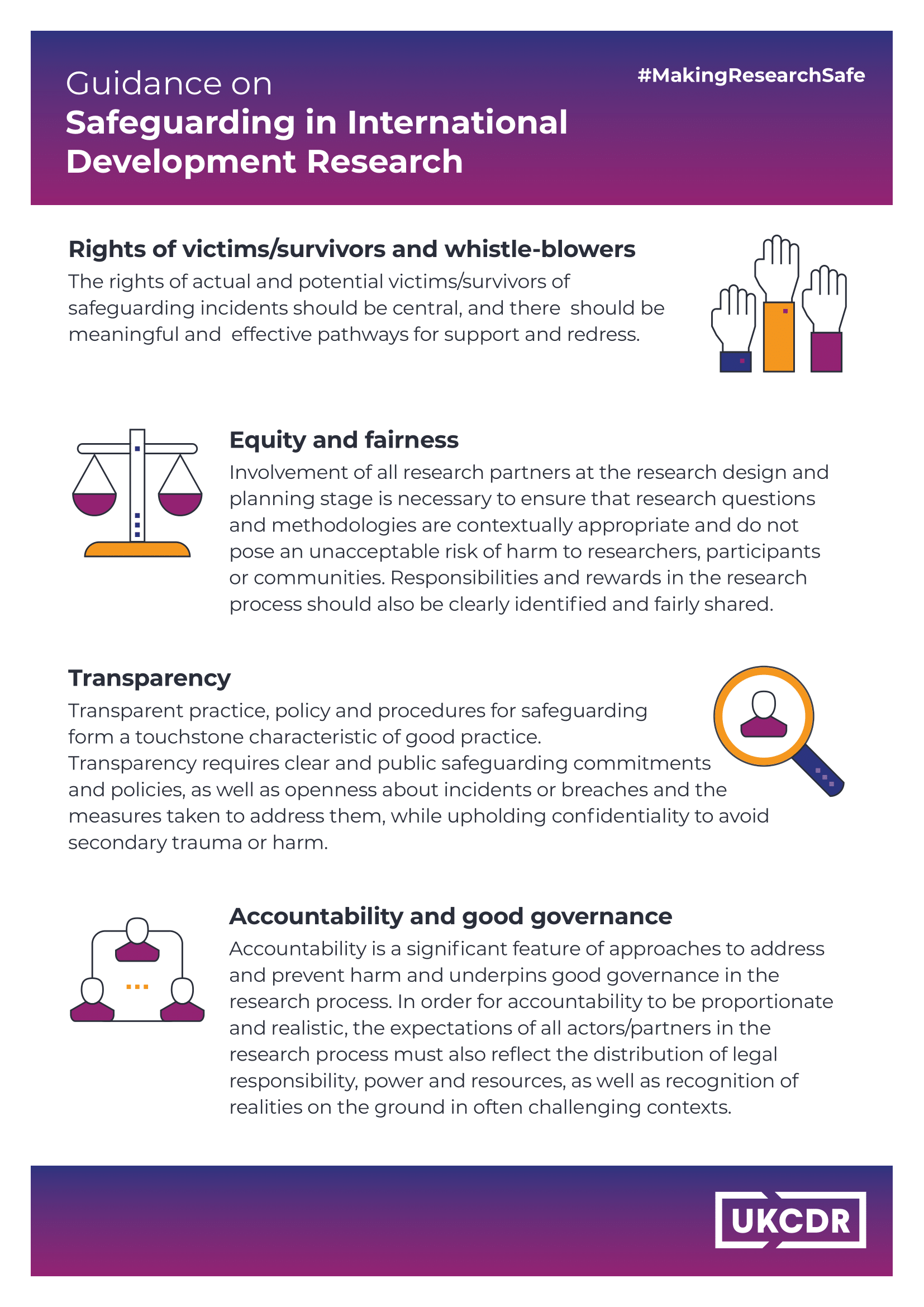 Guidance on Safeguarding in International Development Research