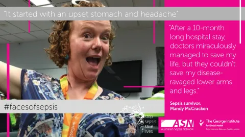 #FacesofSepsis 